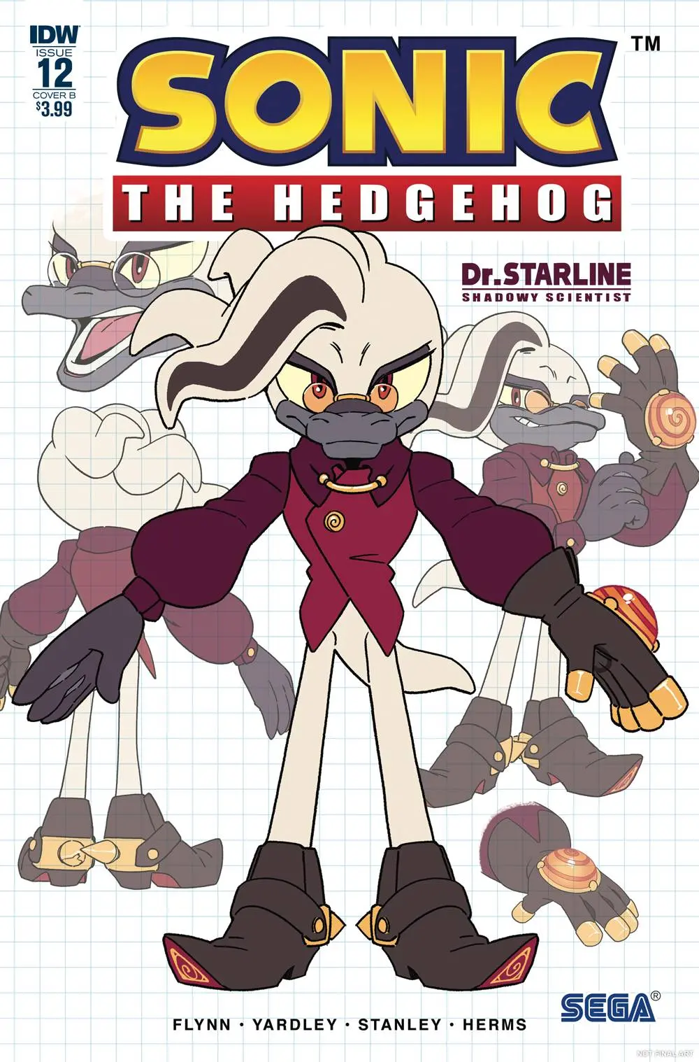 Sonic The Hedgehog #12 Cvr B Stanley 1