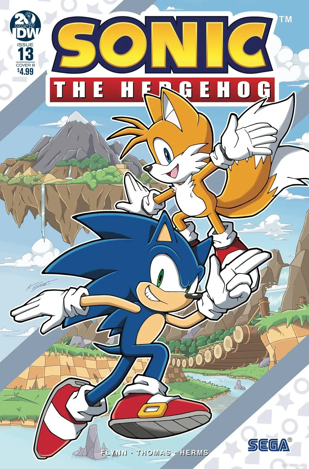 Sonic The Hedgehog #13 Cvr B Gates 1
