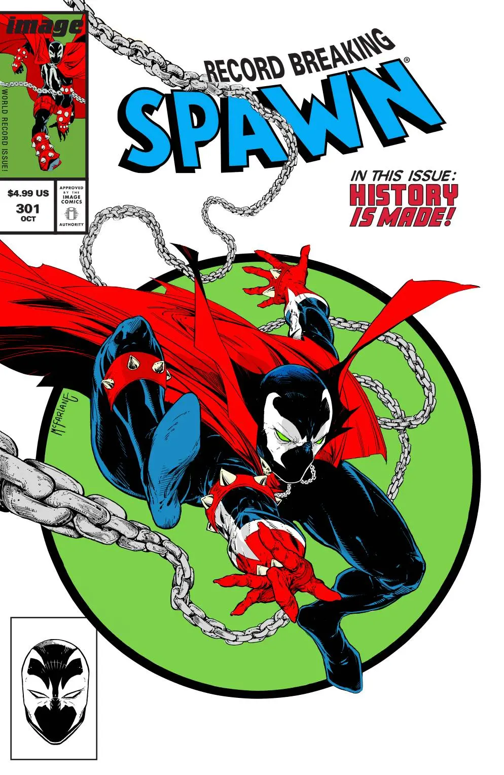 Spawn #301 Cvr H Parody Mcfarlane 1