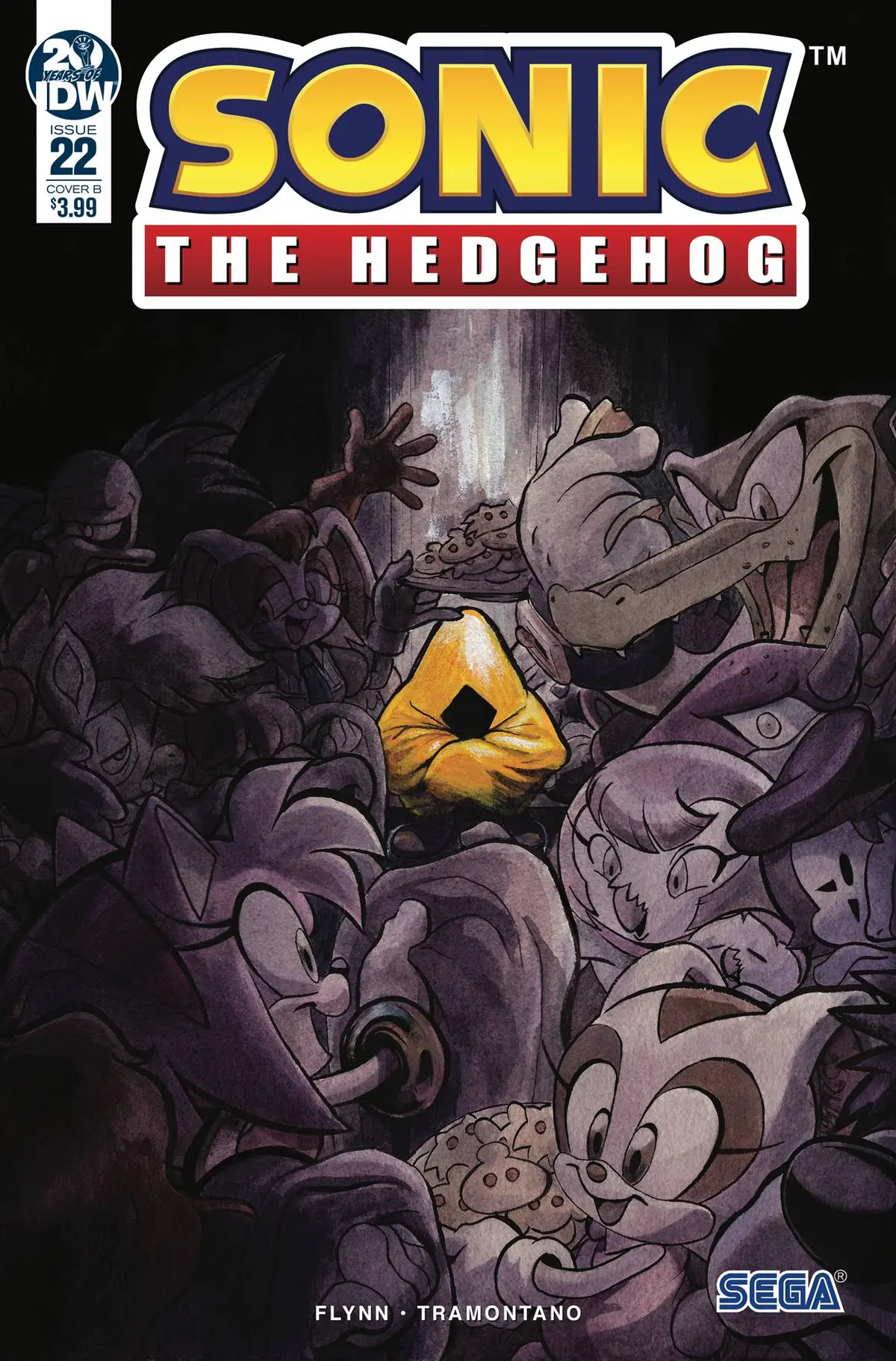 Sonic The Hedgehog #22 Cvr B Skelly 1