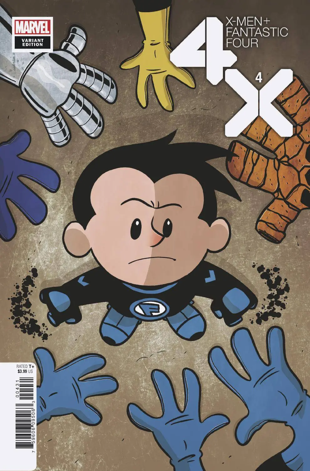 X-Men Fantastic Four #4 (Of 4) Eliopoulos Var 1