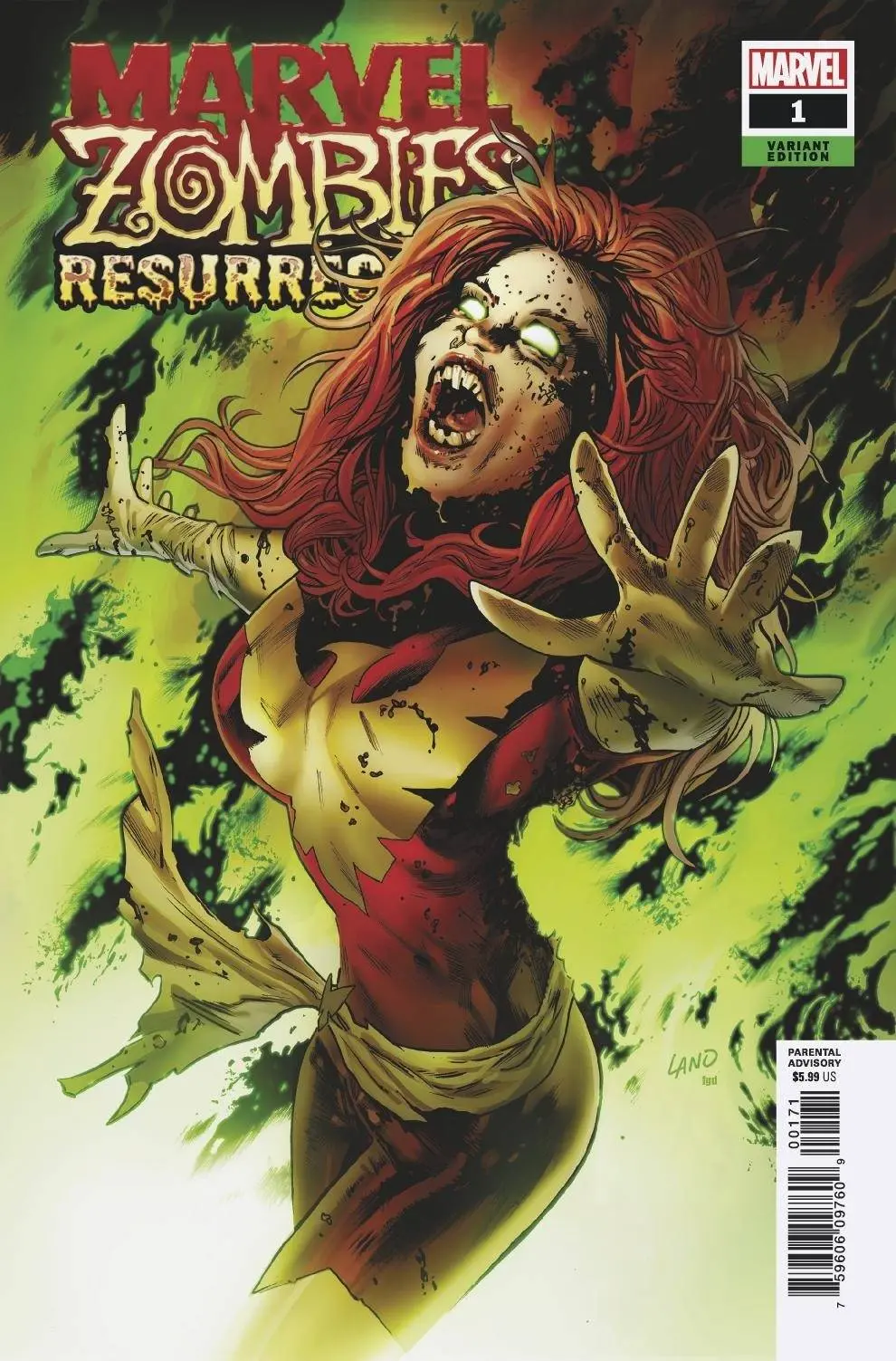 Marvel Zombies Resurrection #1 (Of 4) Land Var 1