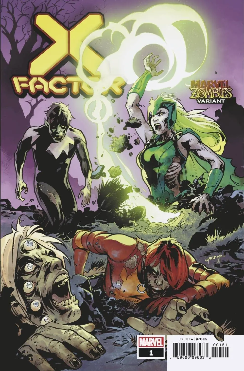 X-Factor #1 Lupacchino Marvel Zombies Var 1
