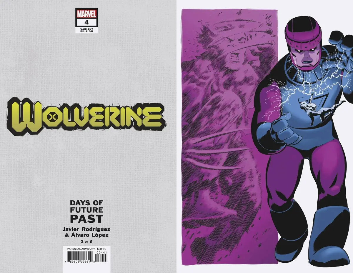 Wolverine #4 Rodriguez Days Of Future Past Var 1