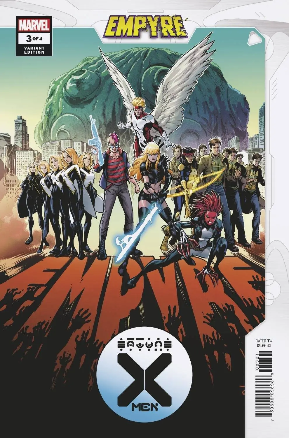 Empyre X-Men #3 (Of 4) To Var 1