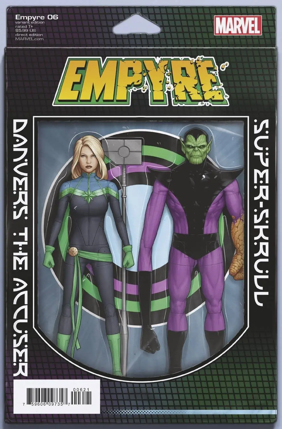 Empyre #6 (Of 6) Christopher Action Figure Var 1