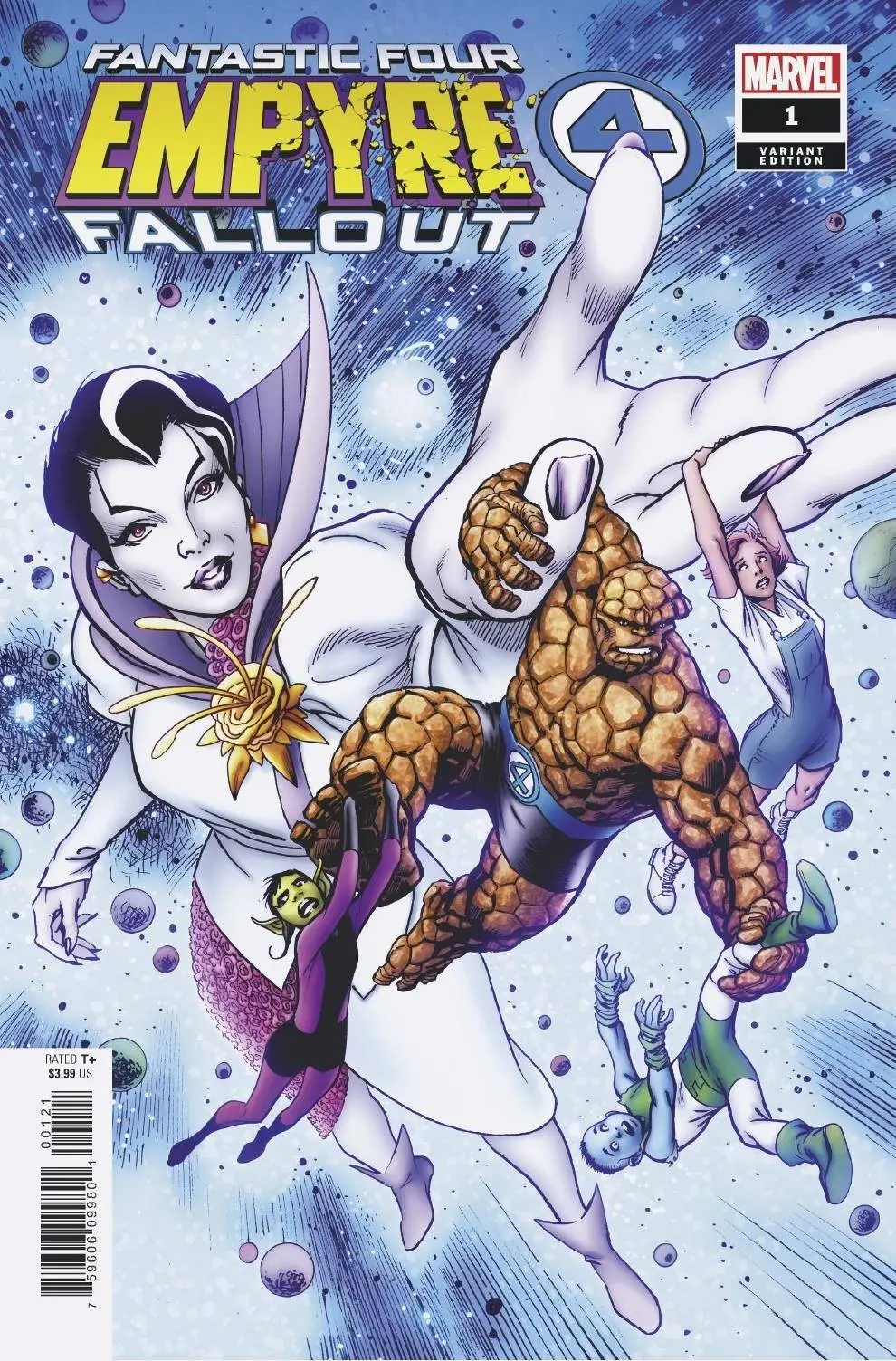 Empyre Fallout Fantastic Four #1 Davis Var 1