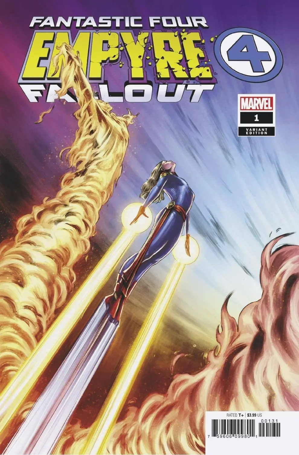 Empyre Fallout Fantastic Four #1 Carnero Var 1