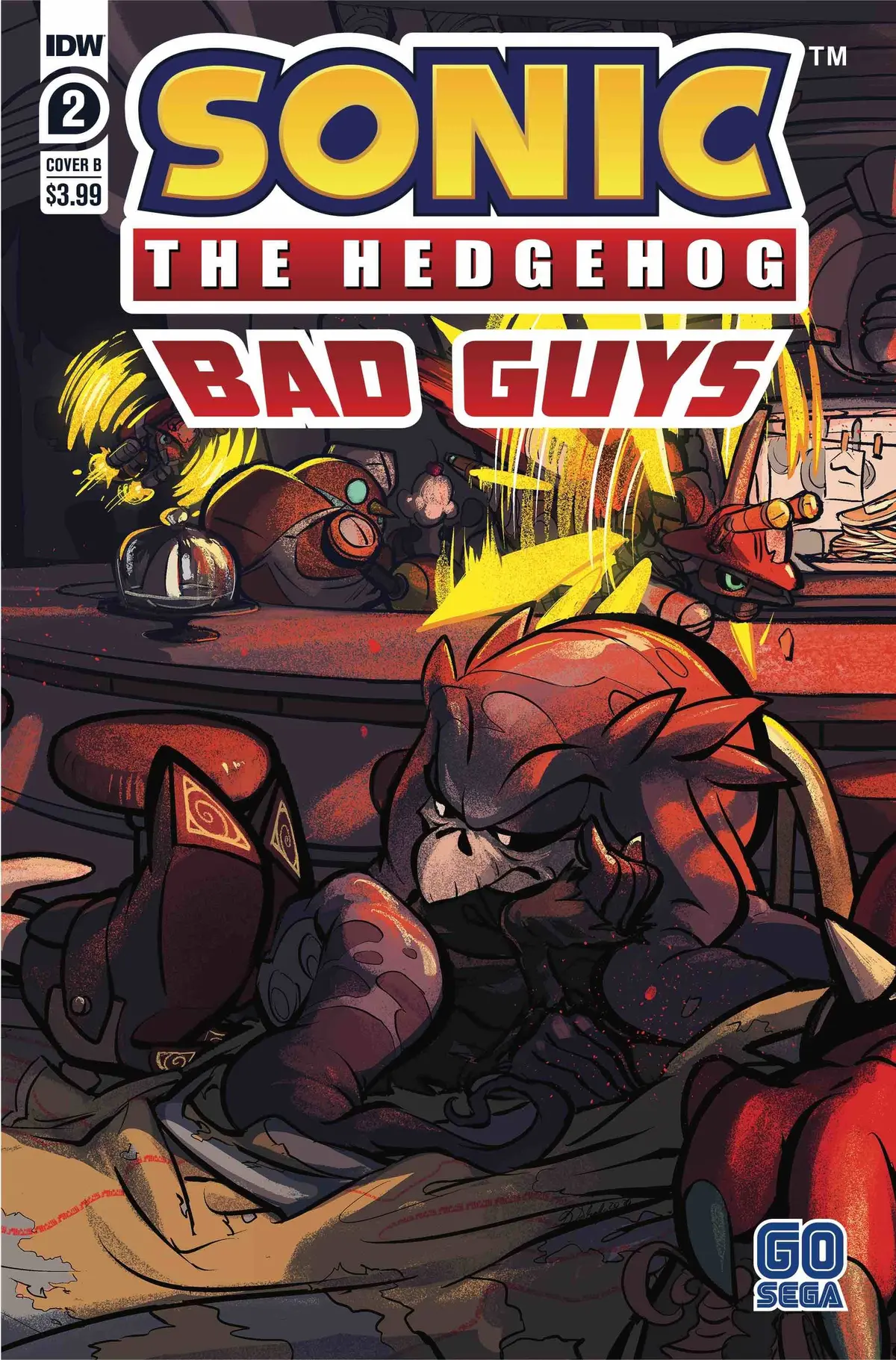 Sonic The Hedgehog Bad Guys #2 (Of 4) Cvr B Skelly 1