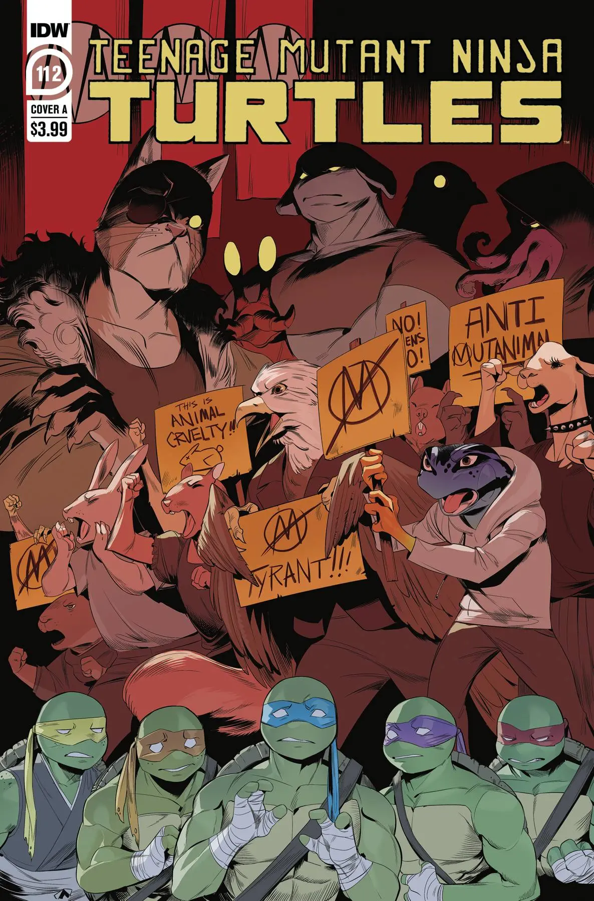 Tmnt Ongoing #112 Cvr A Nishijima 1