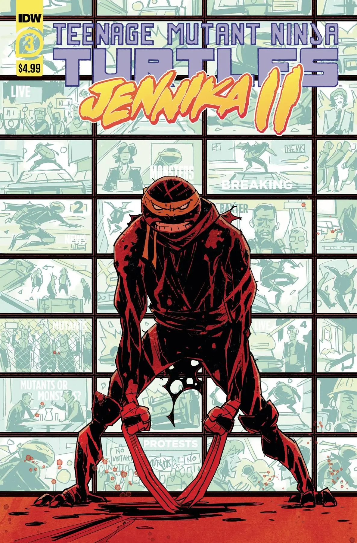 Tmnt Jennika Ii #3 (Of 6) Cvr A Revel 1