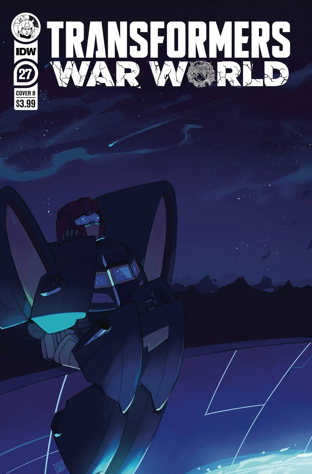 Transformers #27 Cvr B Red Powell 1