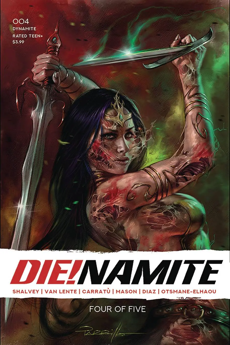 Die!Namite #4 Cvr A Parrillo 1