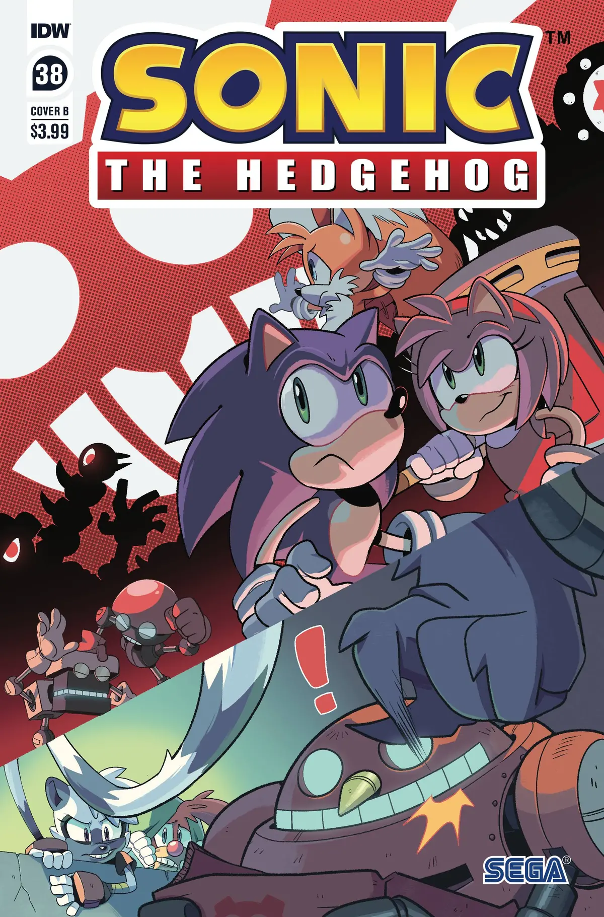 Sonic The Hedgehog #38 Cvr B Rothlisberger 1