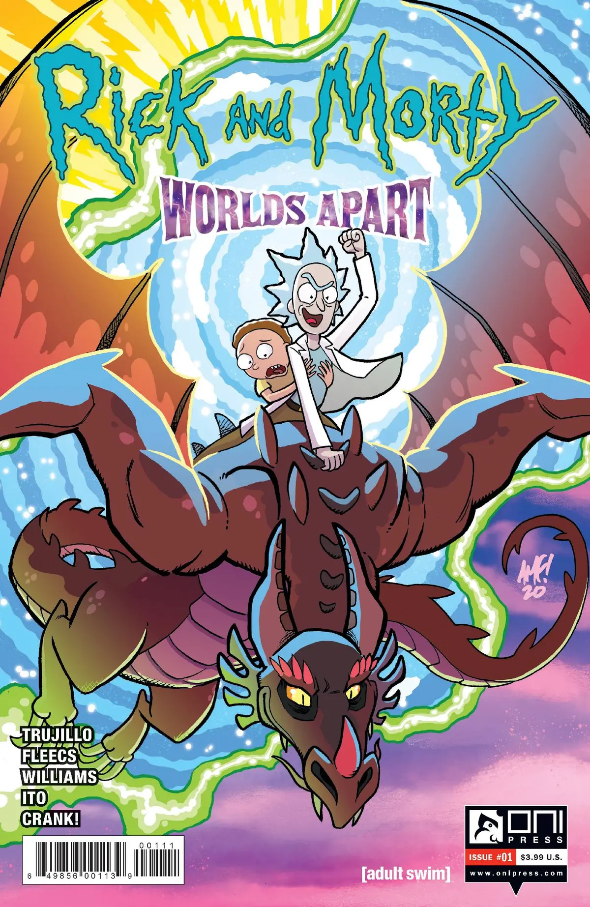 Rick And Morty Worlds Apart #1 Cvr A Fleecs 1