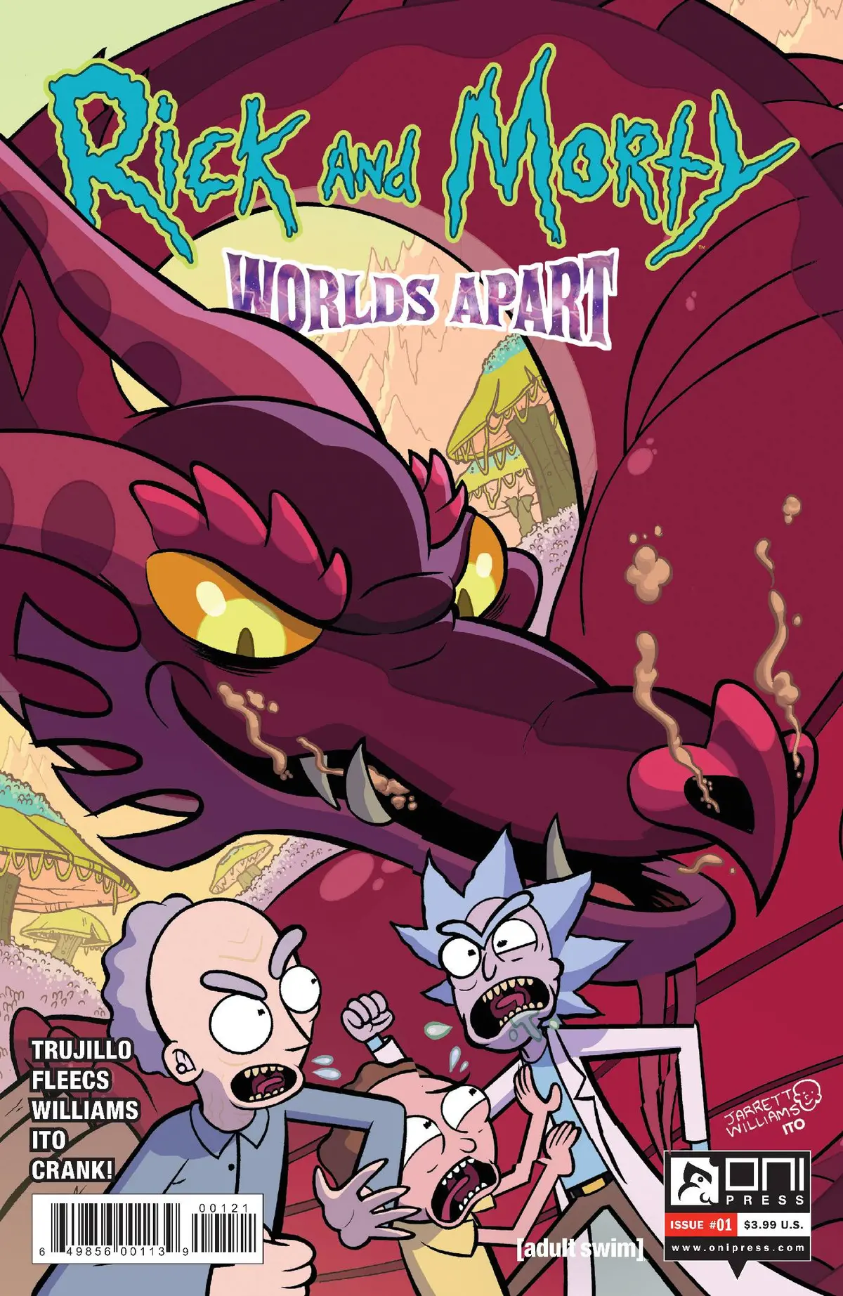 Rick And Morty Worlds Apart #1 Cvr B Williams 1
