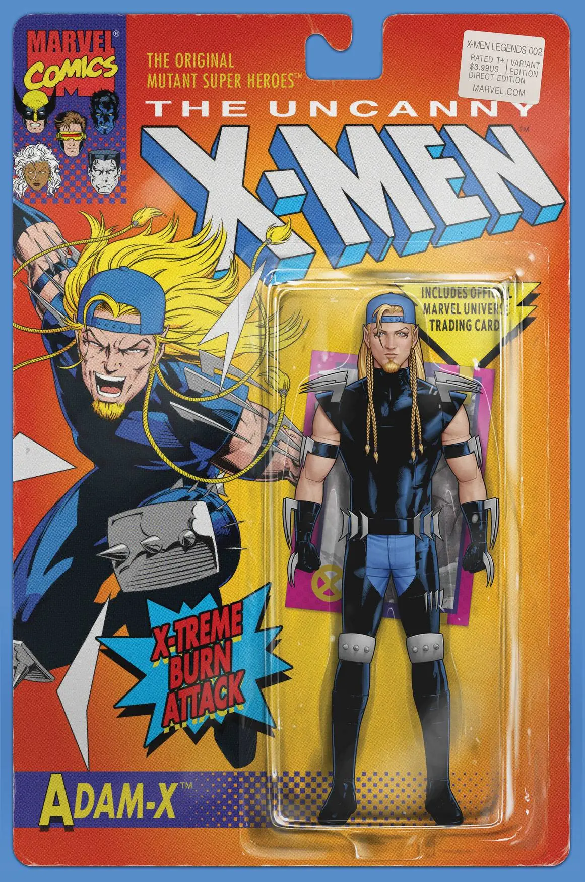 X-Men Legends #2 Christopher Action Figure Var 1