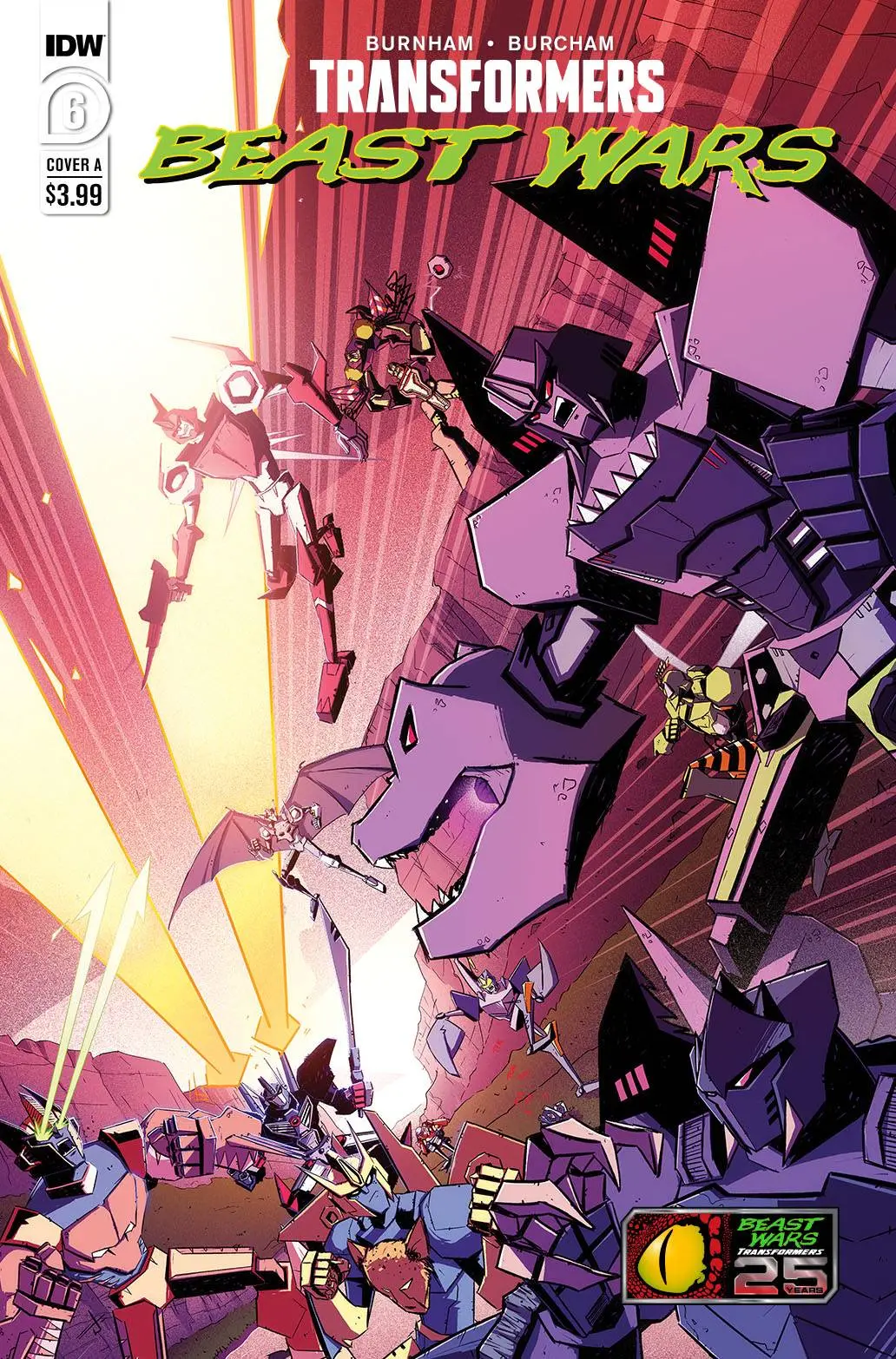 Transformers Beast Wars #6 Cvr A Josh Burcham 1