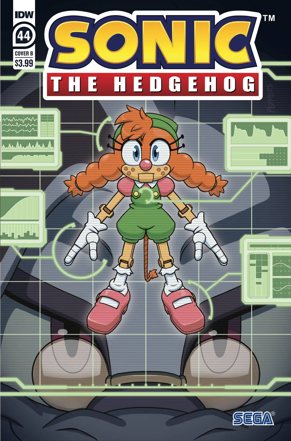 Sonic The Hedgehog #44 Cvr B Peppers 1