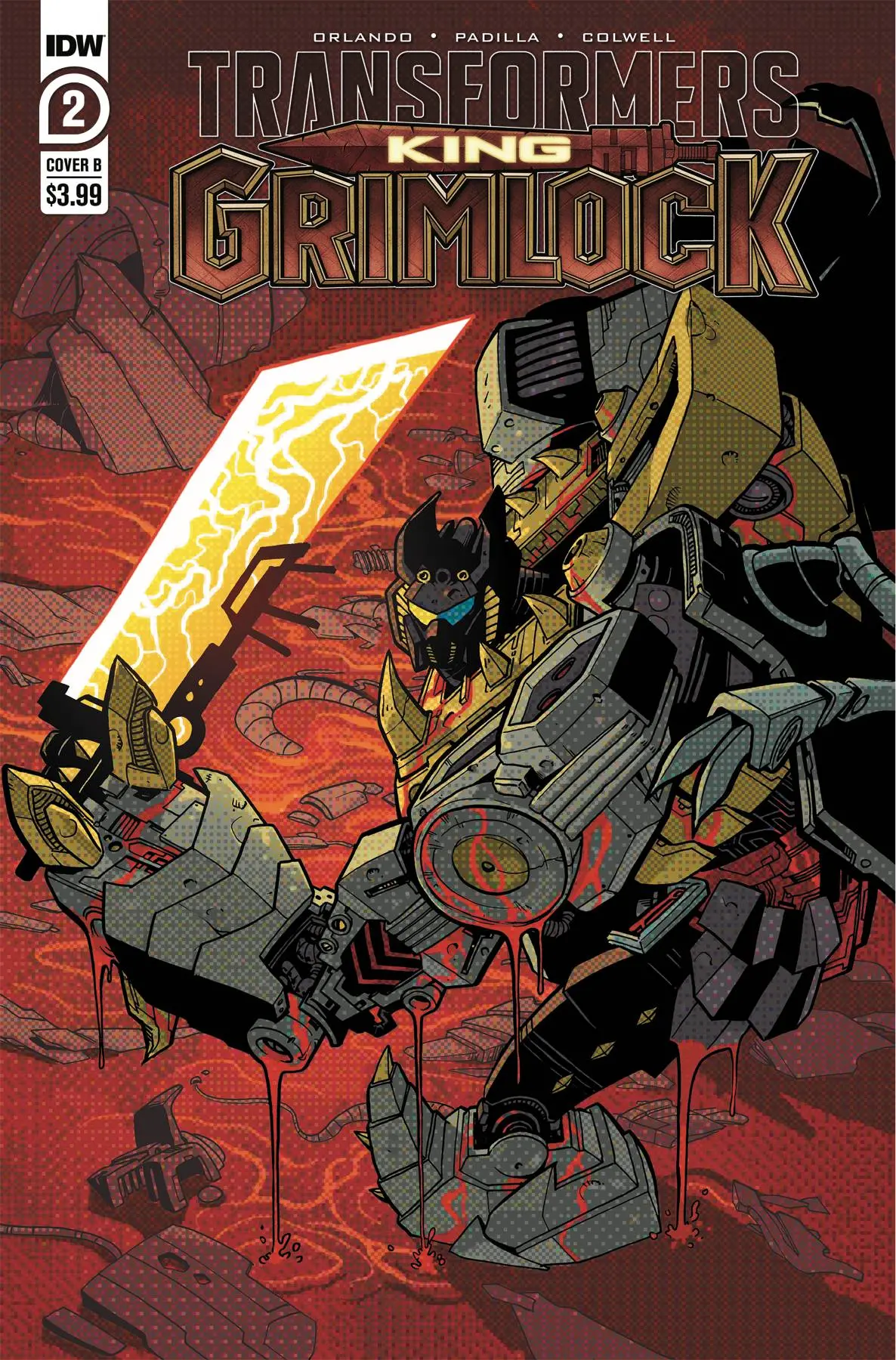 Transformers King Grimlock #2 (Of 5) Cvr B Kyriazis 1