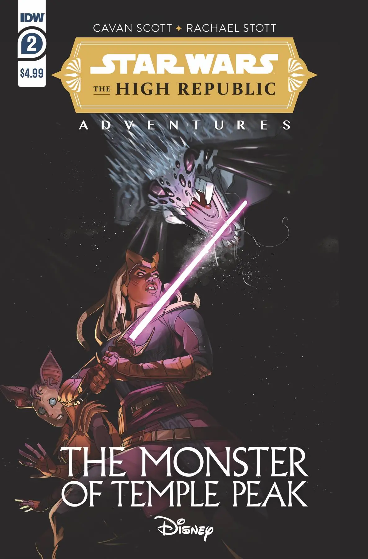 Sw High Republic Adv Monster Temple Peak #2 (Of 4) 1