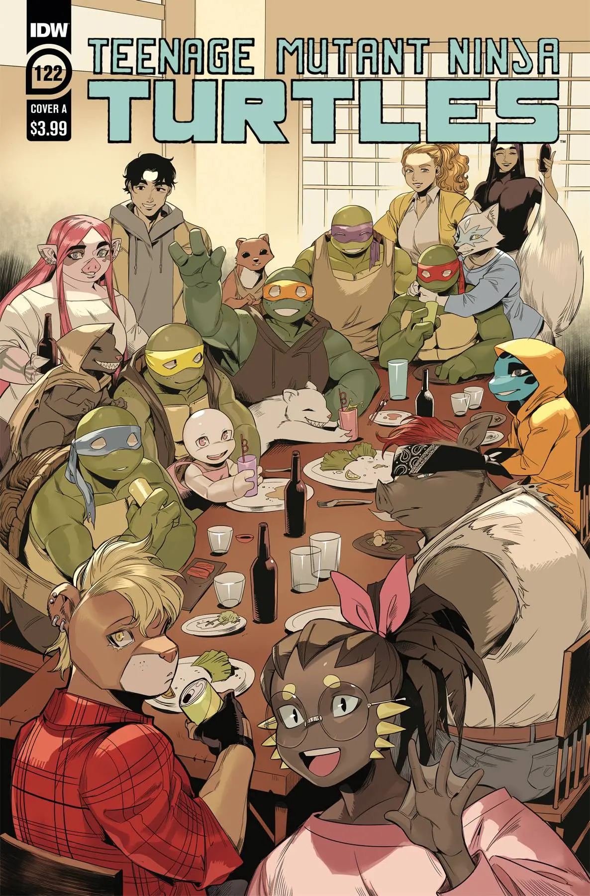 Tmnt Ongoing #122 Cvr A Nishijima 1