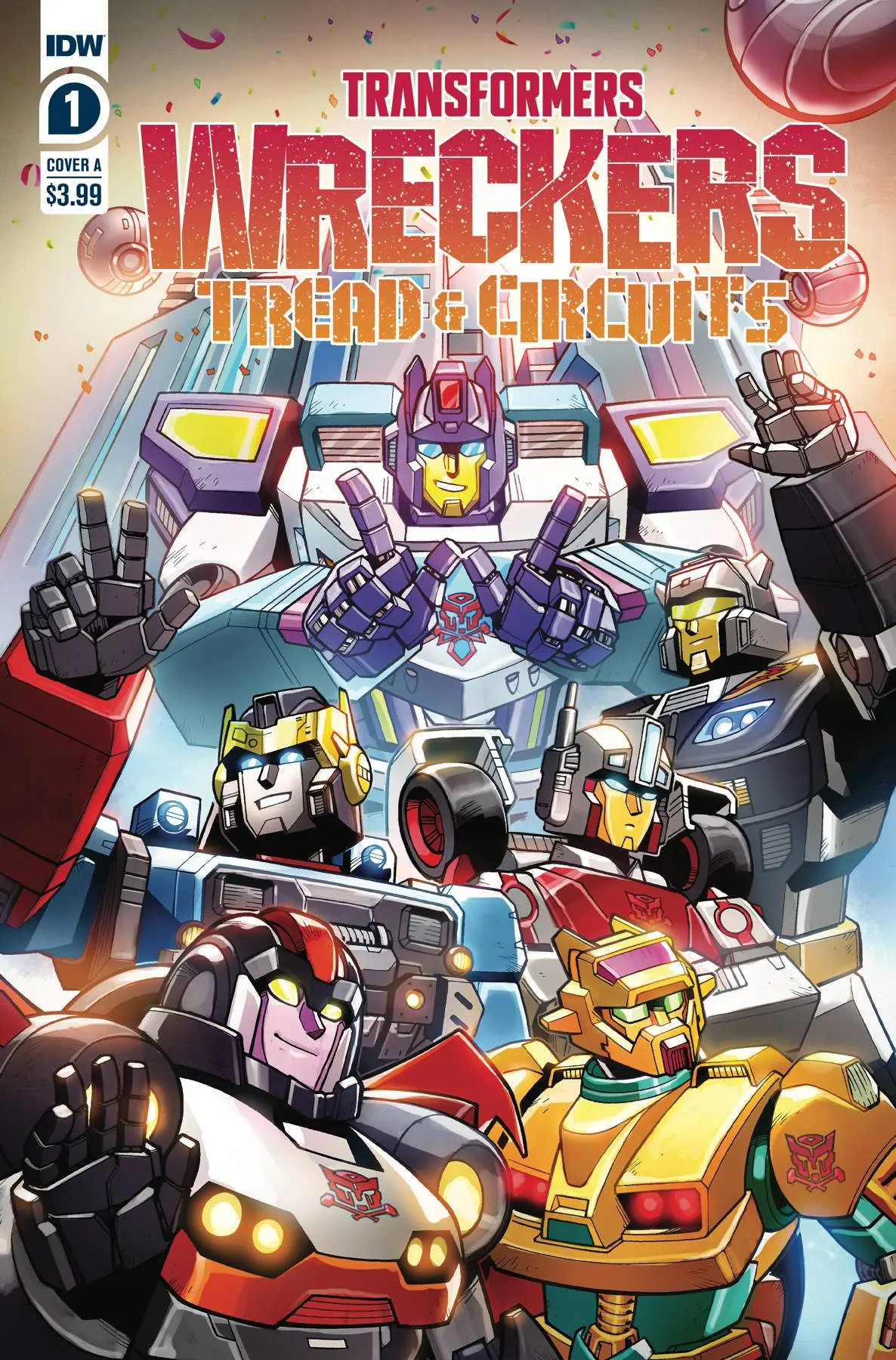 Transformers Wreckers Tread & Circuits #1 (Of 4) Cvr A Lawr 1