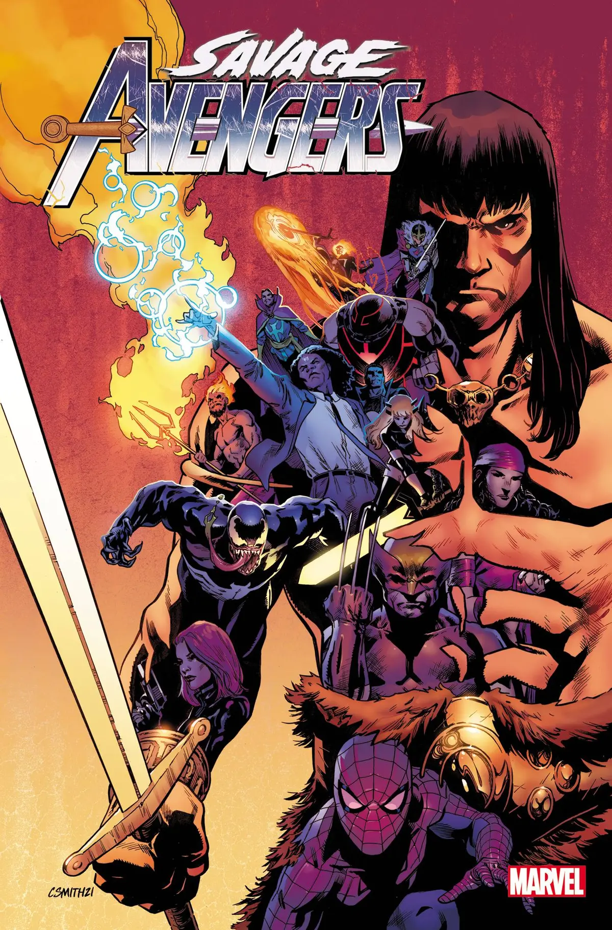 Savage Avengers #25 Smith Var 1
