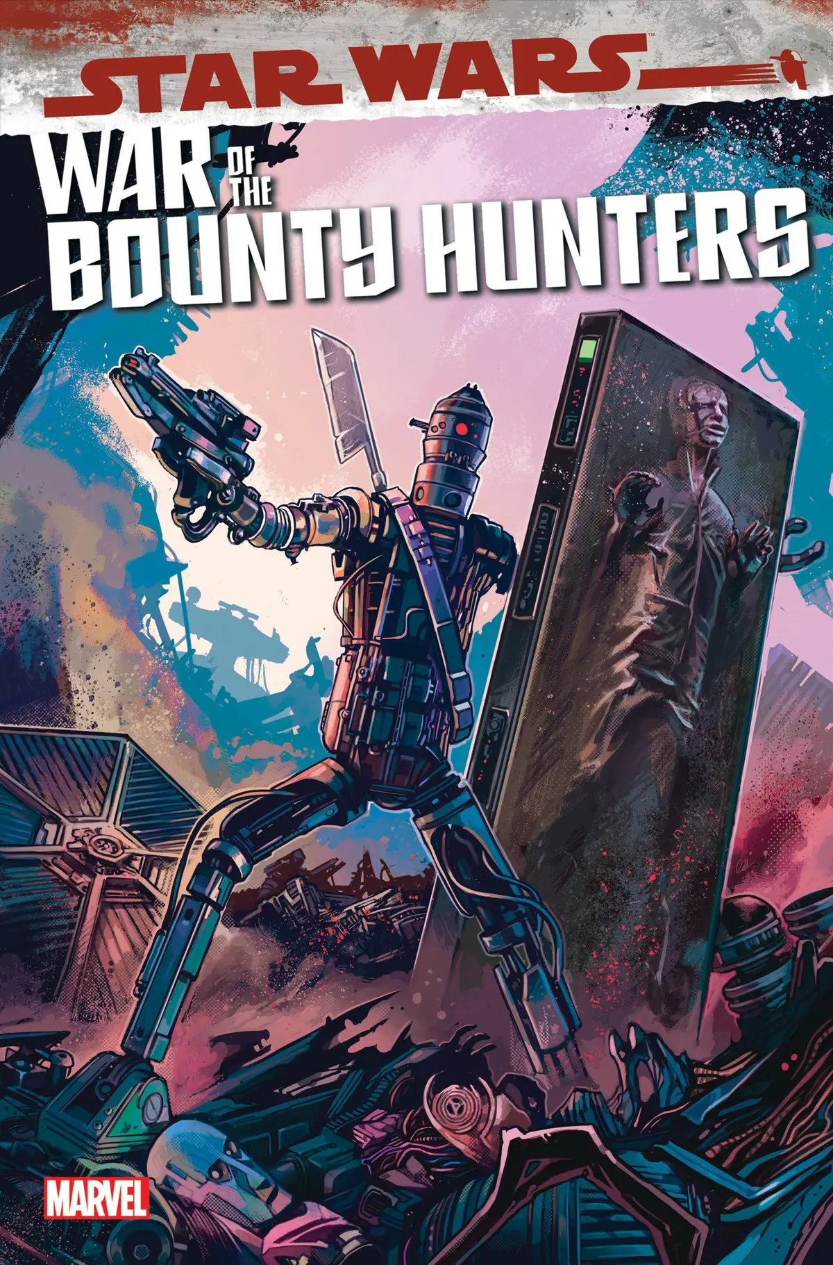 Star Wars War Bounty Hunters Ig-88 #1 Wijngaard Var 1