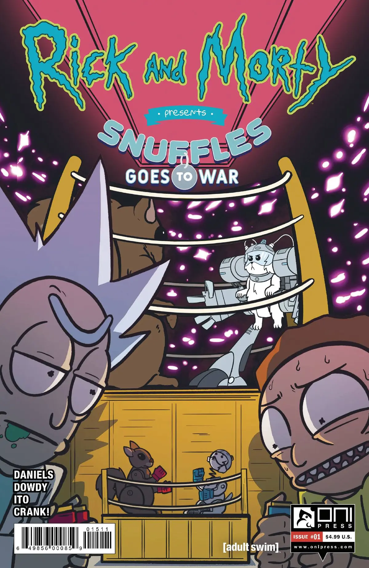 Rick & Morty Presents Snuffles Goes To War #1 Cvr A Dowdy 1