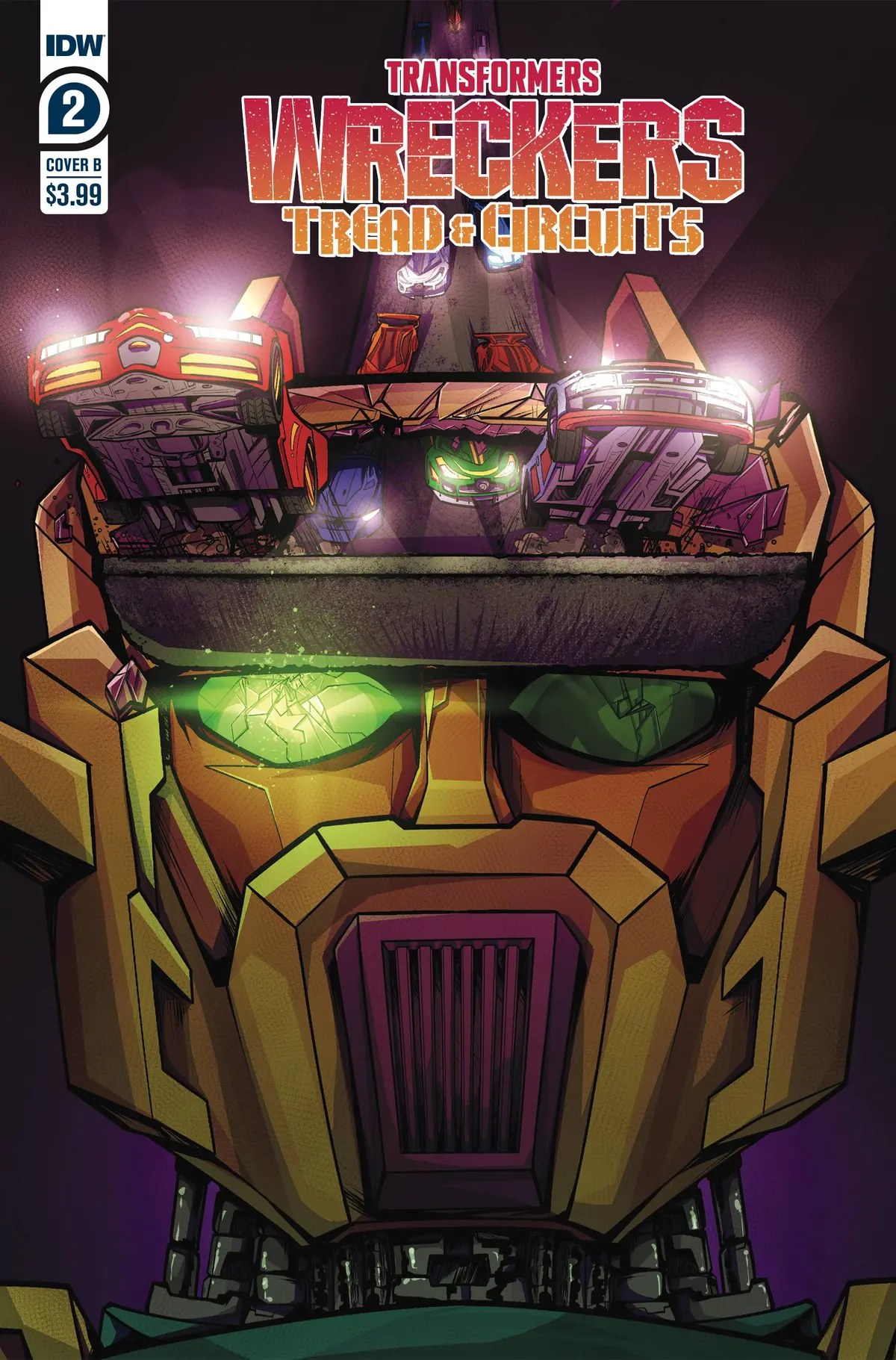 Transformers Wreckers Tread & Circuits #2 (Of 4) Cvr B Marge 1