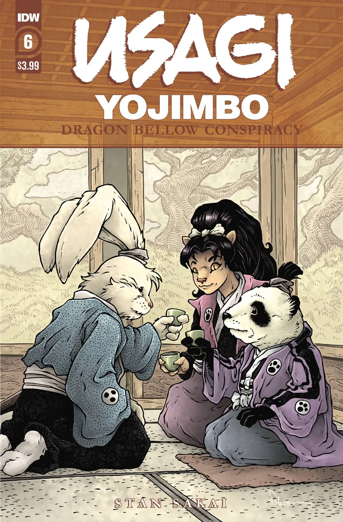 Usagi Yojimbo Dragon Bellow Conspiracy #6 (Of 6) 1
