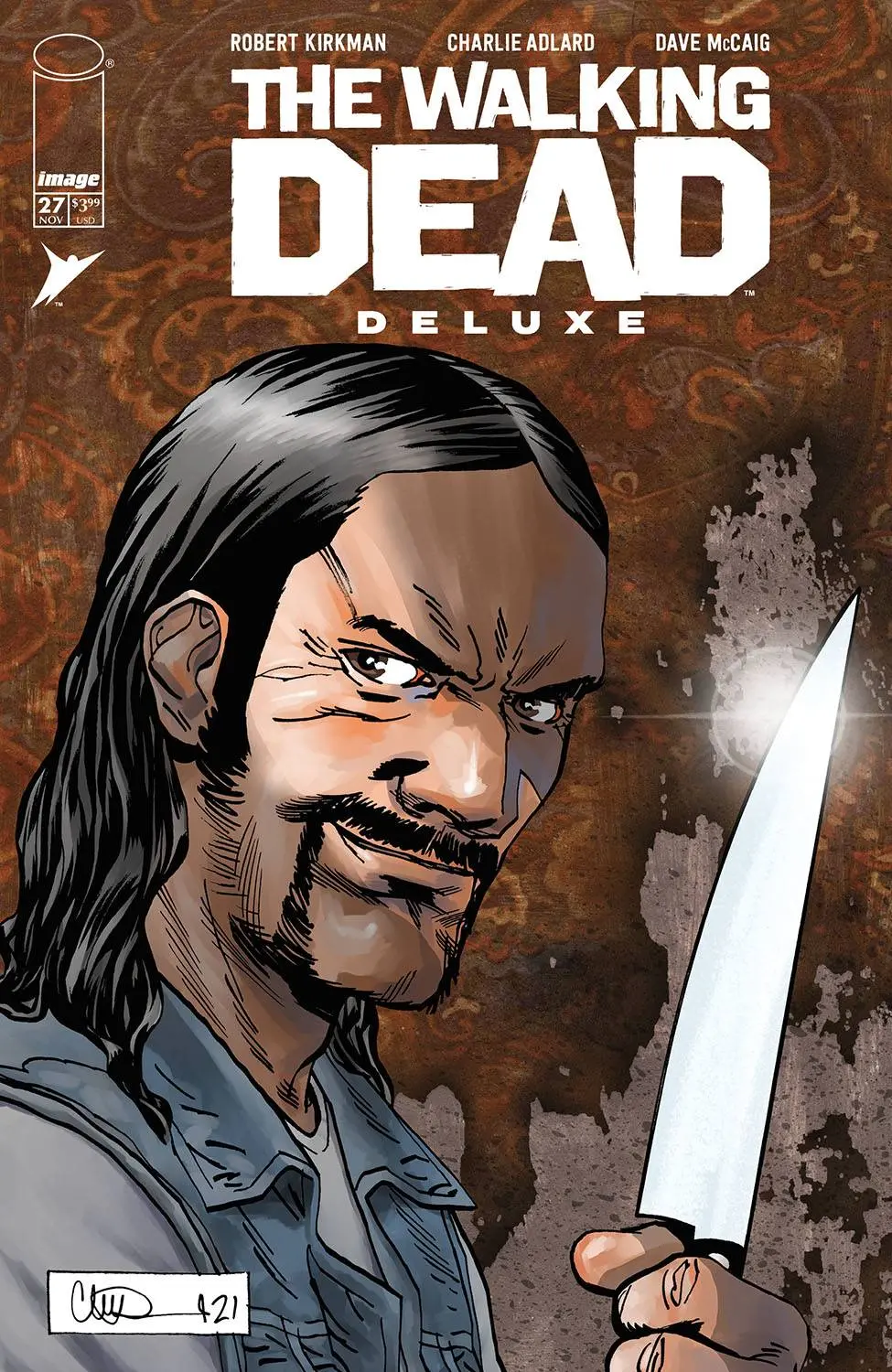 Walking Dead Dlx #27 Cvr D Adlard (Mr) 1