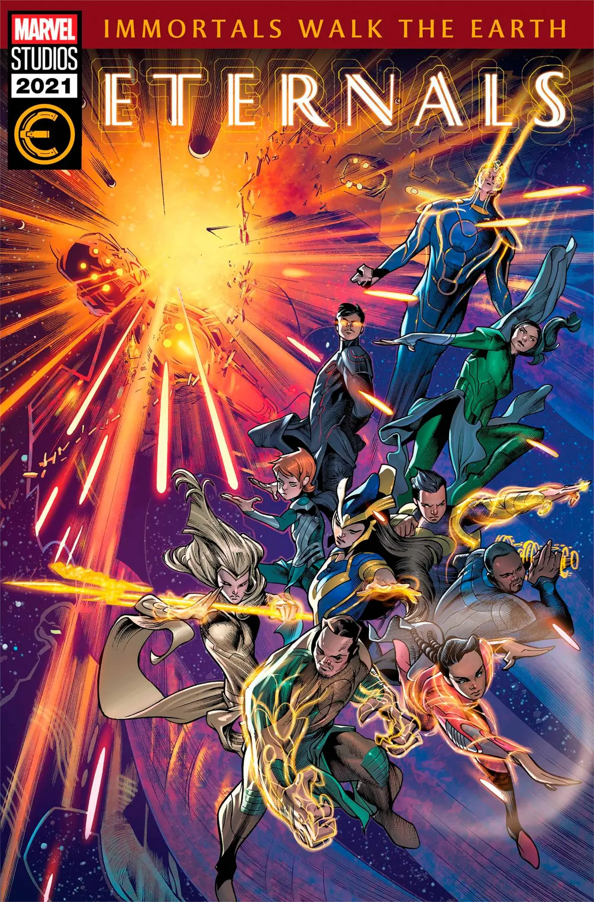 Eternals #7 Lozano Mcu Var 1