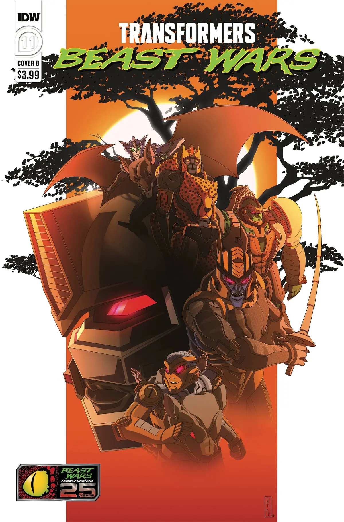 Transformers Beast Wars #11 Cvr B Yurcaba 1