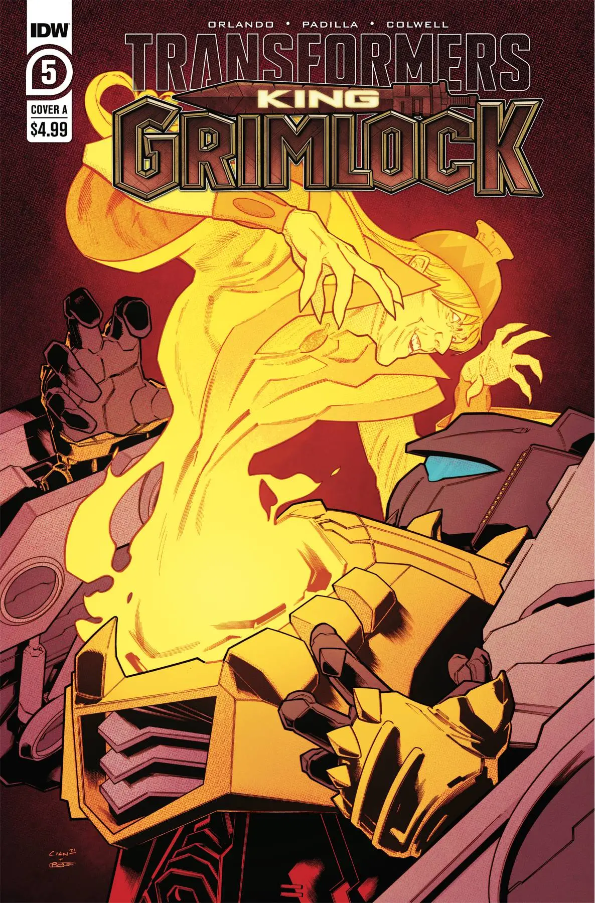 Transformers King Grimlock #5 (Of 5) Cvr A Tormey 1