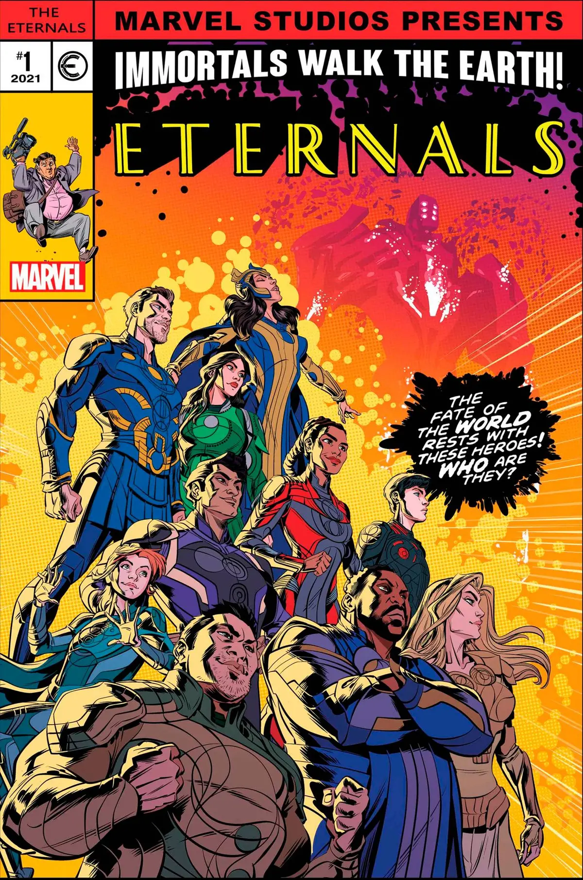Eternals #8 Castellani Mcu Var 1