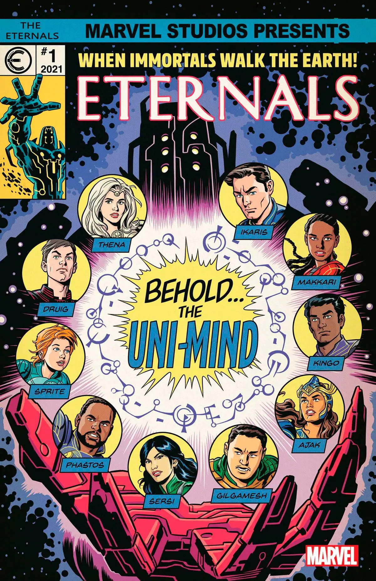 Eternals #8 Wahl Mcu Var 1