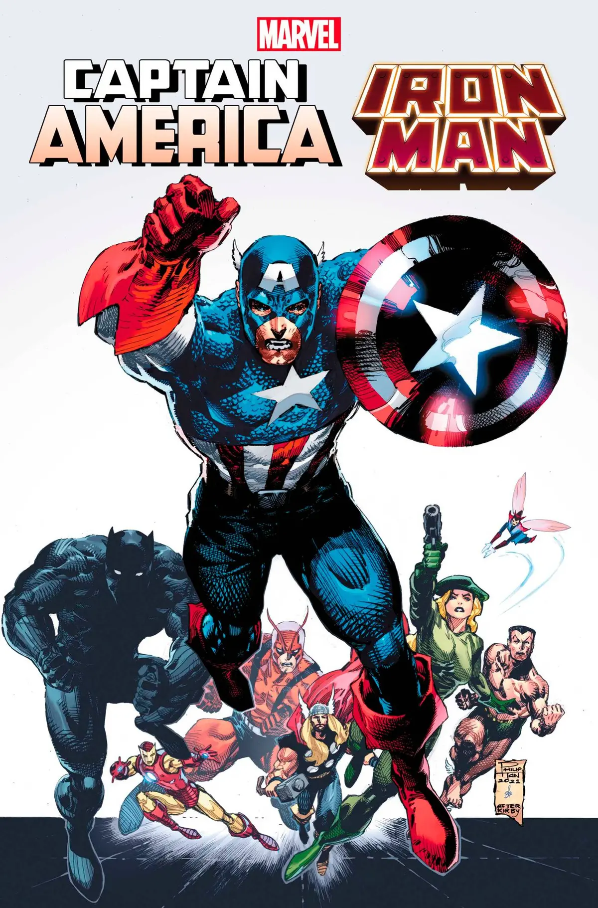 Captain America Iron Man #3 (Of 5) Tan Classic Homage Var 1