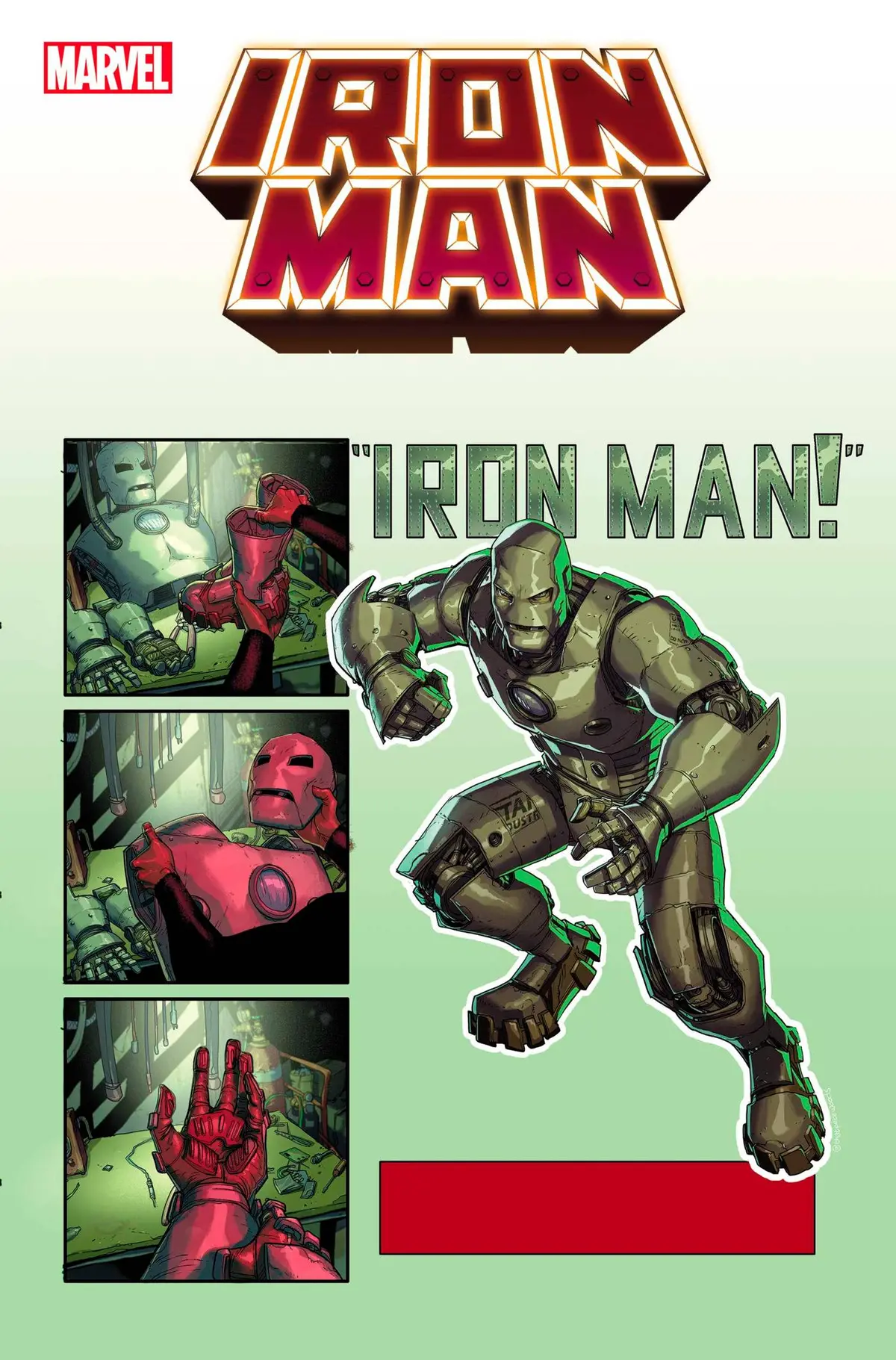 Iron Man #16 Woods Classic Homage Var 1