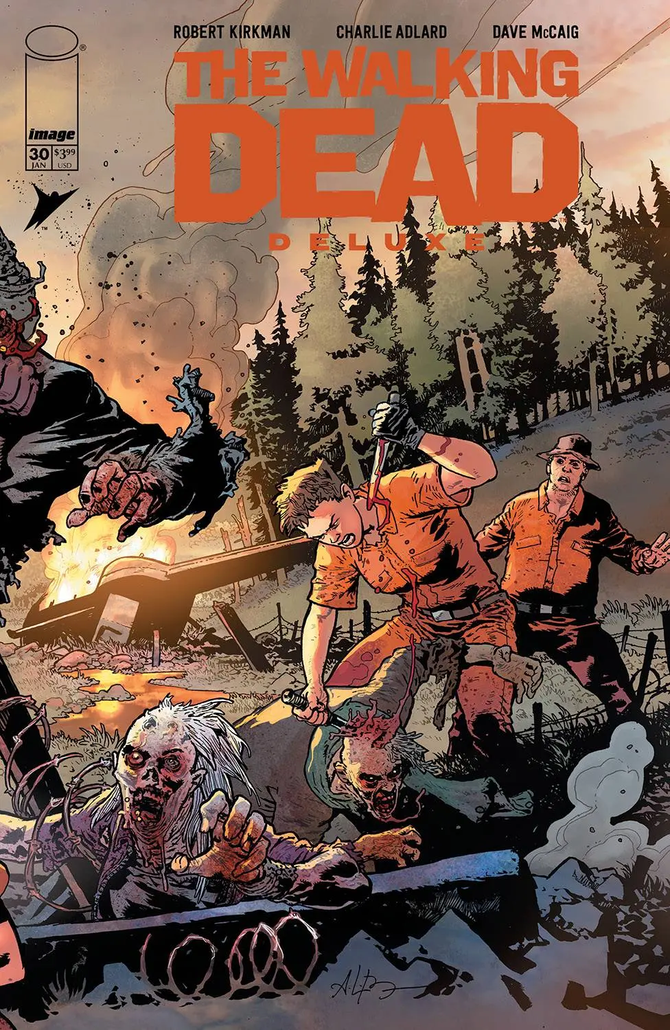 Walking Dead Dlx #30 Cvr C Bressan & Lucas (Mr) 1