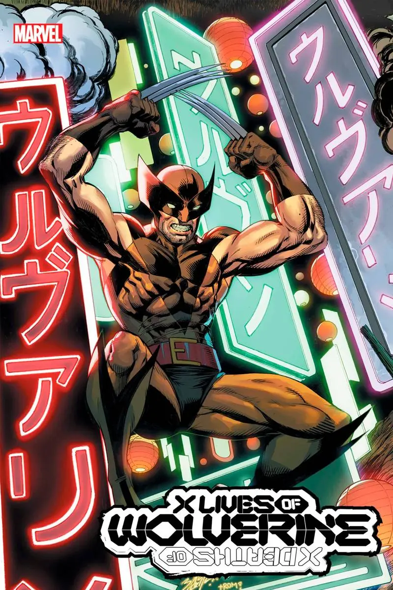 X Lives Of Wolverine #3 Bagley Trading Card Var 1