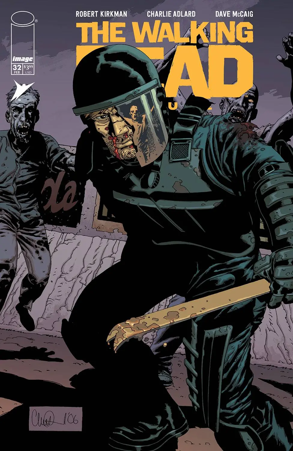 Walking Dead Dlx #32 Cvr B Adlard & Mccaig (Mr) 1