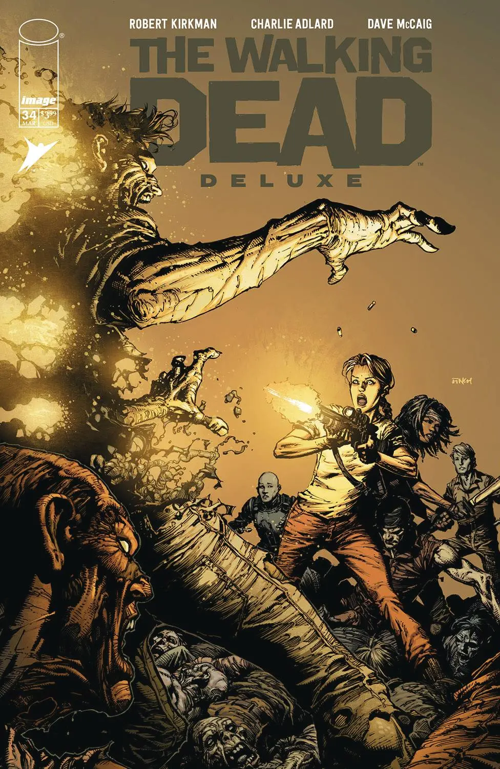Walking Dead Dlx #34 Cvr A Finch & Mccaig (Mr) 1