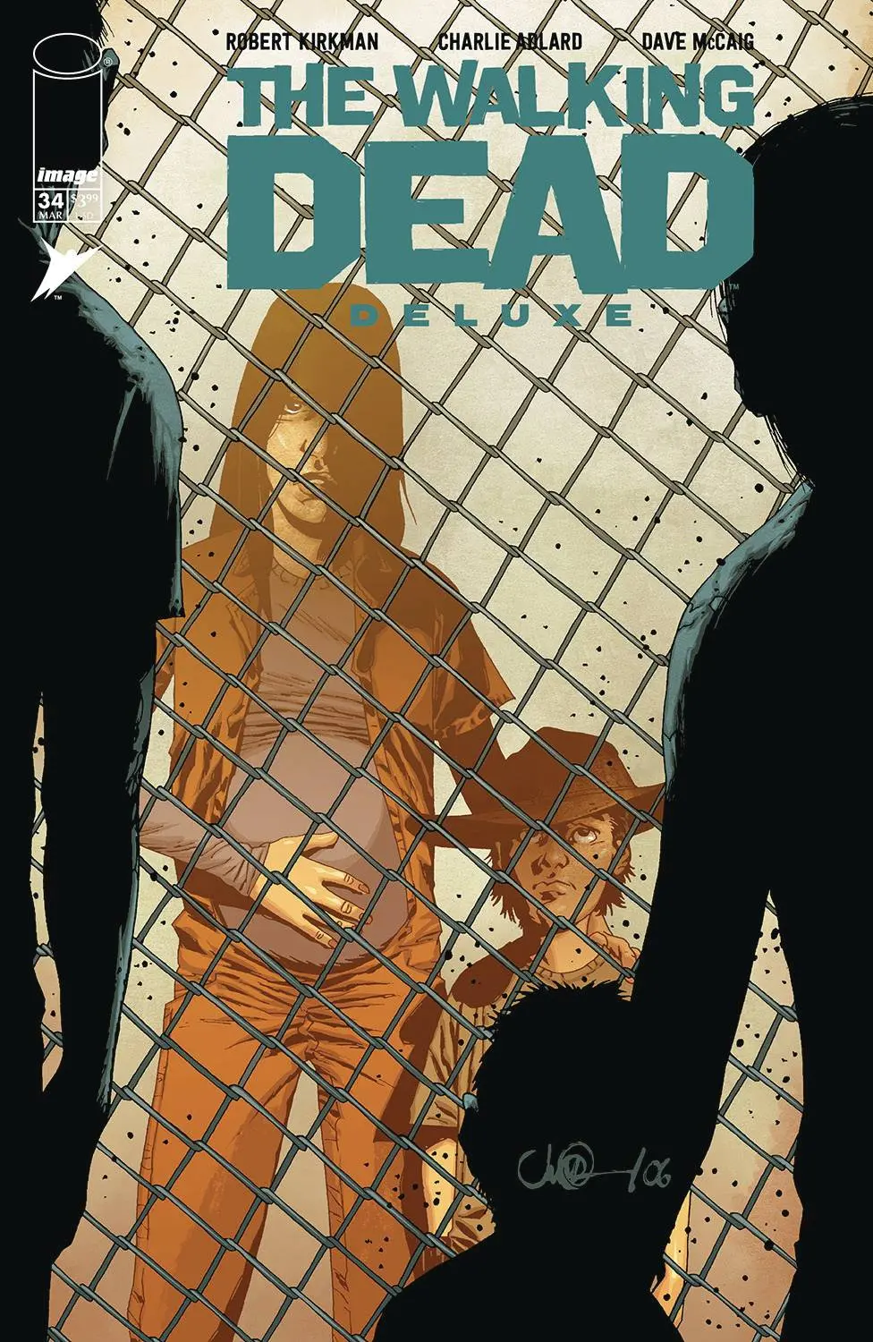 Walking Dead Dlx #34 Cvr B Adlard & Mccaig (Mr) 1