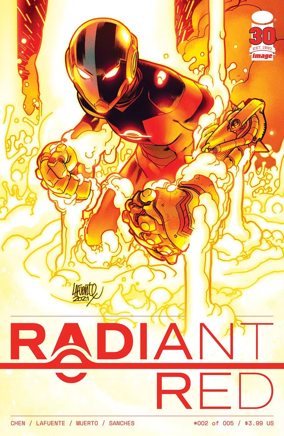 Radiant Red #2 (Of 5) Cvr A Lafuente & Muerto 1