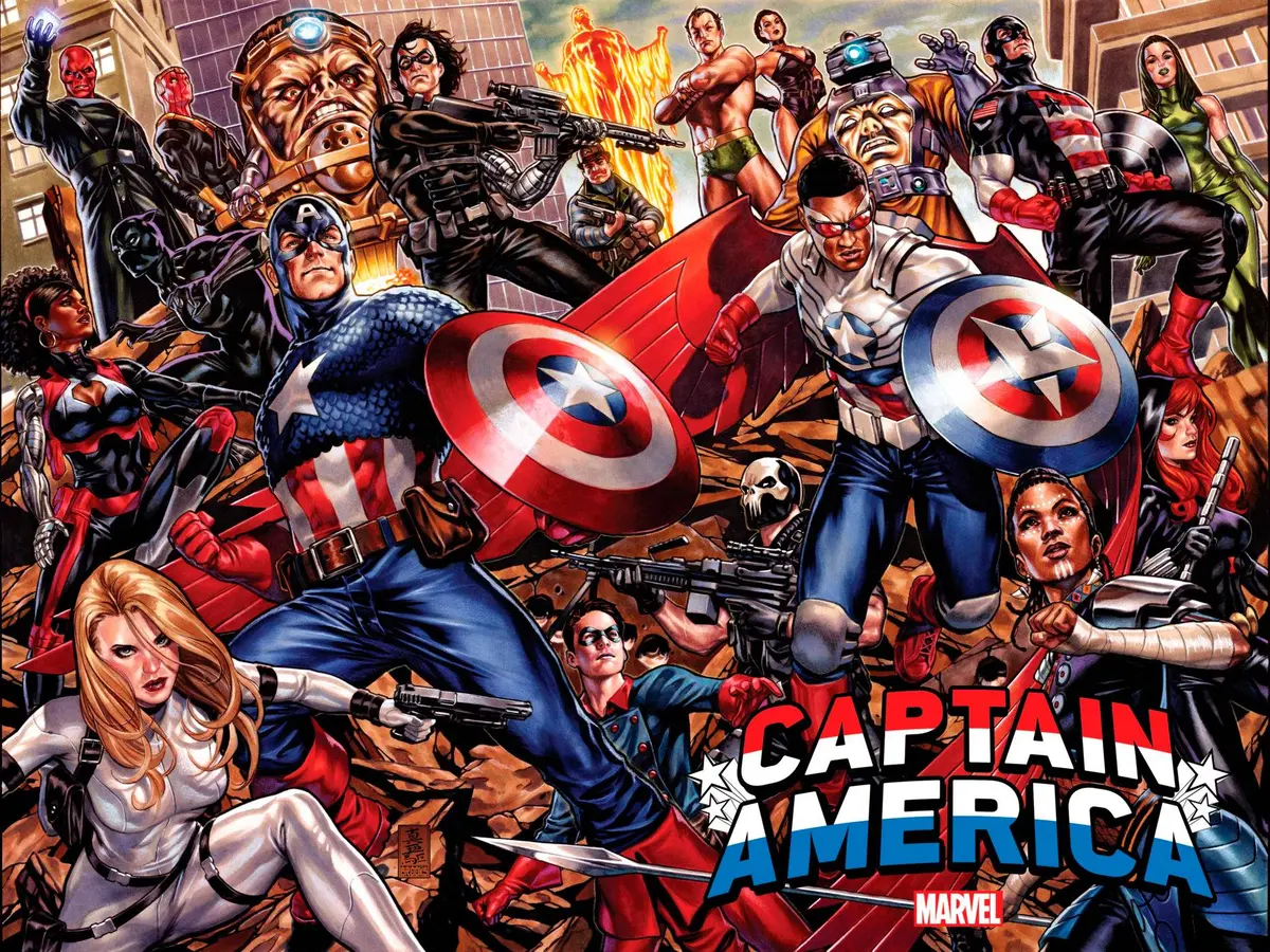 Captain America #0 Brooks Wraparound Var 1