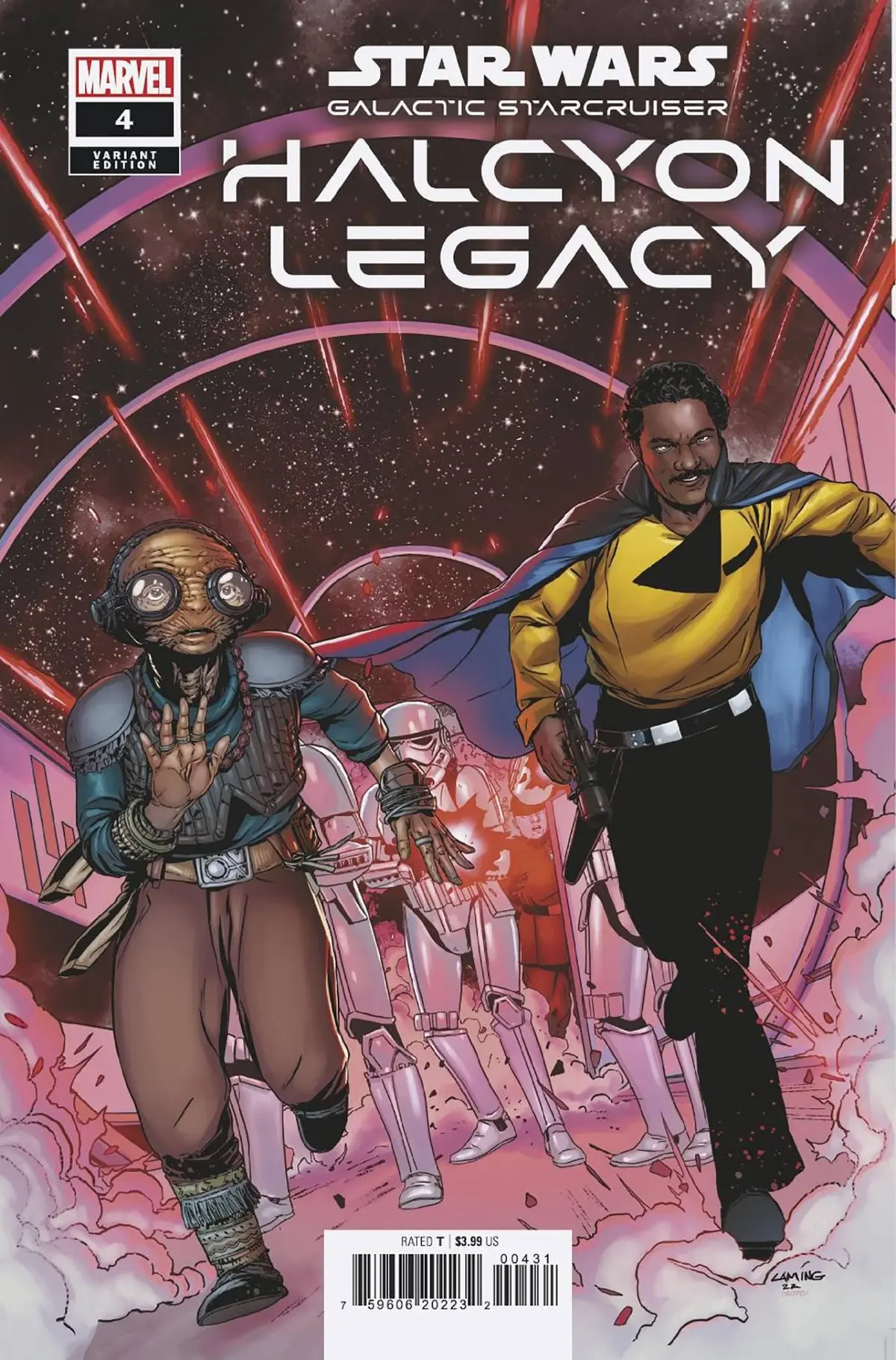 Star Wars Halcyon Legacy #4 (Of 5) Laming Var 1