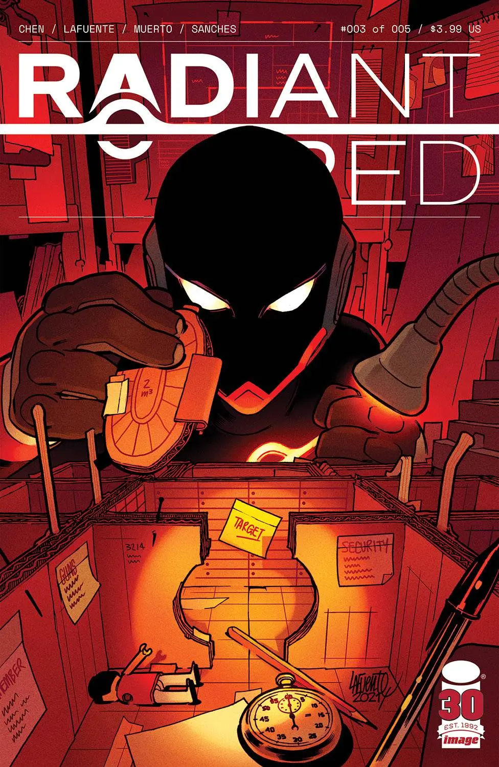 Radiant Red #3 (Of 5) Cvr A Lafuente & Muerto 1