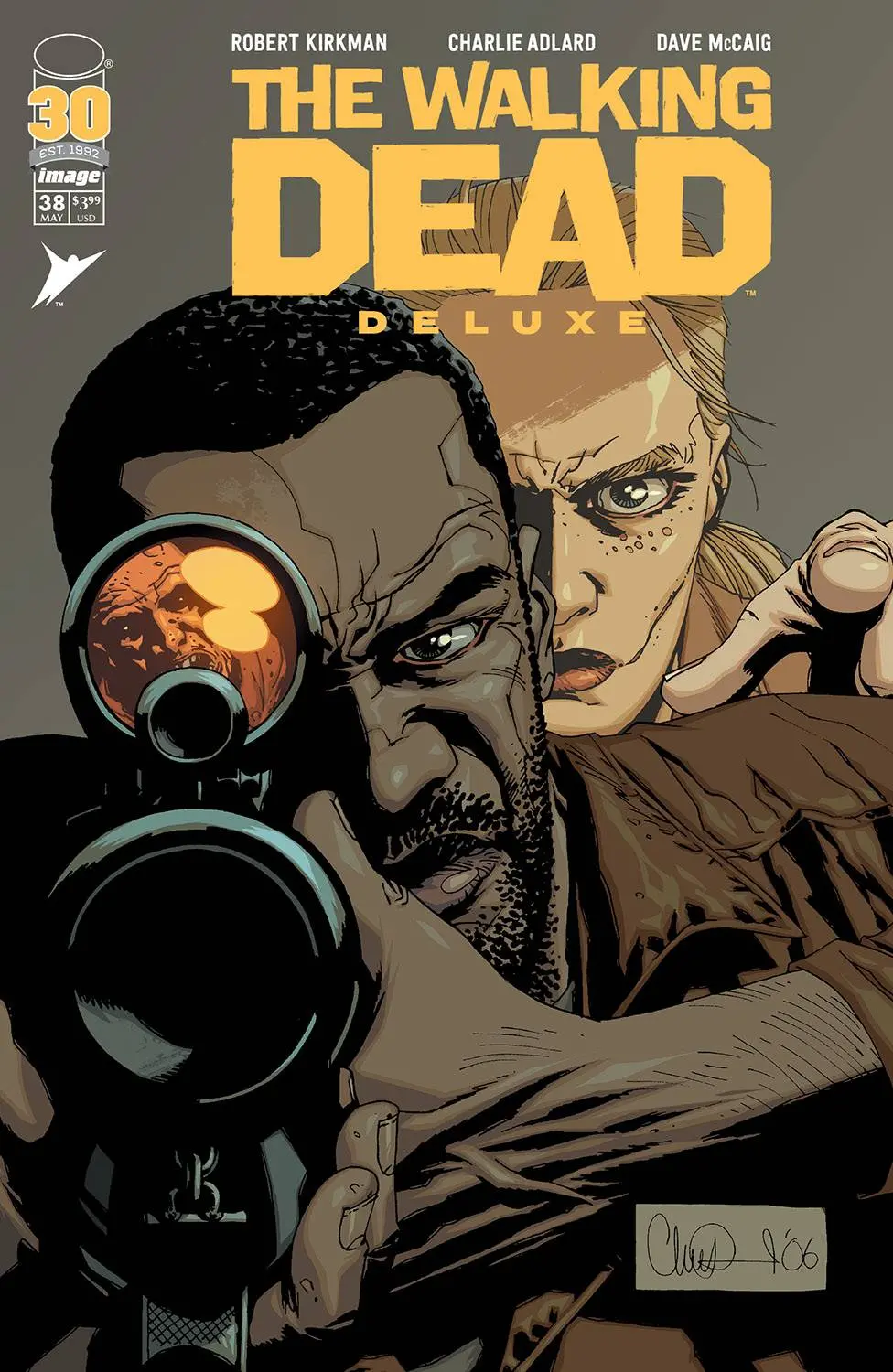 Walking Dead Dlx #38 Cvr B Adlard & Mccaig (Mr) 1